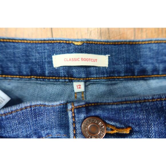 Levi's Classic Bootcut Jeans Women's 12 - Picture 7 of 7
